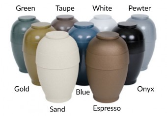 Legacy100 MC Cremation Urn Small Pick your Color