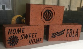 #1478 Brick  Buy 1 Size 8" long X 4" wide X 2" thick